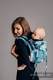 Lenny Buckle Onbuhimo baby carrier, toddler size, jacquard weave (100% cotton) - FLUTTERING DOVES  #babywearing