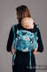 Lenny Buckle Onbuhimo baby carrier, toddler size, jacquard weave (100% cotton) - FLUTTERING DOVES  #babywearing