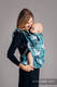 Mochila LennyUp, talla estándar, tejido jaquard 100% algodón - conversión de fular FLUTTERING DOVES  #babywearing