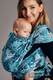 Baby Wrap, Jacquard Weave (100% cotton) - FLUTTERING DOVES  - size XL #babywearing