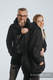 Two-sided Babywearing Parka Coat - taille 3XL - Noir - Noir #babywearing