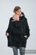 Dwustronna kurtka do noszenia - Parka - rozmiar L - Czarna - Szara #babywearing