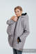 Two-sided Babywearing Parka Coat - size XS - Black - Grey #babywearing