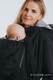 Two-sided Babywearing Parka Coat - size 4XL - Black - Grey #babywearing