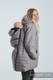 Two-sided Babywearing Parka Coat - size 6XL - Black - Grey #babywearing