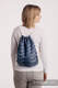 Mochila portaobjetos hecha de tejido de fular (100% algodón) - ANGEL WINGS - talla estándar 32cm x 43cm #babywearing