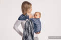 Chusta kółkowa, splot żakardowy, (100% bawełna) - SKRZYDŁA ANIOŁA - standard 1.8m #babywearing