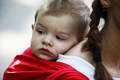 Chusta do noszenia dziecka, tkana splotem skośno-krzyżowym - Maki - Rozmiar L #babywearing