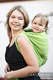 Baby Sling, Broken Twill Weave - Pistachio Summer - size L #babywearing