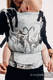 Mochila LennyUp, talla estándar, tejido jaquard 100% algodón - conversión de fular DANCE OF LOVE #babywearing