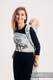Fular, tejido jacquard (100% algodón) - DANCE OF LOVE - talla XL #babywearing