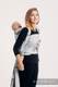 Fular, tejido jacquard (100% algodón) - DANCE OF LOVE - talla XS #babywearing