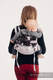 Nosidło Klamrowe ONBUHIMO z tkaniny żakardowej (100% bawełna), rozmiar Toddler - DZIKIE ŁABĘDZIE #babywearing