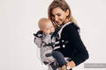 Mochila ergonómica, talla Toddler, jacquard 100% algodón - WILD SWANS - Segunda generación #babywearing