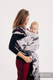 Fular, tejido jacquard (100% algodón) - WILD SWANS - talla S #babywearing