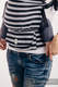 Nosidełko LennyUp z tkaniny skośnokrzyżowej  100% bawełna , rozmiar standard - ŚWIATŁA I CIENIE #babywearing