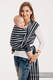 Baby Sling, Broken Twill Weave, 100% cotton,  LIGHT AND SHADOW - size M #babywearing