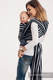 Baby Sling, Broken Twill Weave, 100% cotton,  LIGHT AND SHADOW - size S #babywearing