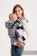 Nosidełko Ergonomiczne z takniny chustowej, splot skośny, 100% bawełna , Baby Size, DZIEŃ I NOC - Druga Generacja. #babywearing