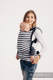 LennyUp Carrier, Standard Size, twill weave 100% cotton - DAY AND NIGHT #babywearing