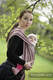 Baby Sling, Broken Twill Weave - Stuffed Chocolate - size L #babywearing