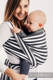 Baby Sling, Twill Weave, 100% cotton,  DAY AND NIGHT - size XS (grade B) #babywearing