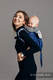 Onbuhimo SAD LennyLamb, talla Toddler, jacquard (96% algodón, 4% hilo metalizado) - TWINKLING STARS #babywearing