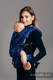 LennyUp Carrier, Standard Size, jacquard weave 96% cotton, 4% metallised yarn - TWINKLING STARS #babywearing