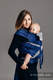 WRAP-TAI carrier Toddler with hood/ jacquard twill / 96% cotton, 4% metallised yarn - TWINKLING STARS #babywearing