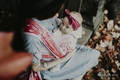 Baby Wrap, Jacquard Weave (100% cotton) - SYMPHONY OF FREEDOM - size XL #babywearing