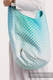 Bolso Hobo hecho de tejido de fular, 100% algodón - ICICLES - ICE MINT #babywearing