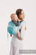 Nosidło Klamrowe ONBUHIMO z tkaniny żakardowej (100% bawełna), rozmiar Standard - SOPLE LODU - MROŻONA MIĘTA #babywearing