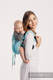 Onbuhimo de Lenny, taille standard, jacquard (100% coton) - ICICLES - ICE MINT #babywearing