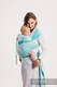 WRAP-TAI portabebé Mini con capucha/ jacquard sarga/100% algodón/  ICICLES - ICE MINT #babywearing