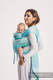 WRAP-TAI Tragehilfe Mini mit Kapuze/ Jacquardwebung / 100% Baumwolle / ICICLES - ICE MINT #babywearing