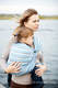 Baby Sling, Broken Twill Weave - Blue Morning - size M #babywearing