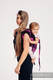 Nosidło Klamrowe ONBUHIMO z tkaniny żakardowej (100% bawełna), rozmiar Standard - RETRO 'N' ROSES #babywearing