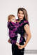Porte-bébé ergonomique, taille bébé, jacquard 100% coton - RETRO 'N' ROSES - Deuxième génération #babywearing