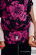 Mochila LennyUp, talla estándar, tejido jaquard 100% algodón - conversión de fular RETRO 'N' ROSES #babywearing