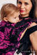 Mochila LennyUp, talla estándar, tejido jaquard 100% algodón - conversión de fular RETRO 'N' ROSES #babywearing