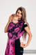 Żakardowa chusta do noszenia dzieci, 100% bawełna - RETRO 'N' ROSES - rozmiar XL #babywearing