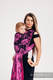 Baby Wrap, Jacquard Weave (100% cotton) - RETRO 'N' ROSES - size L #babywearing
