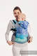 Nosidełko Ergonomiczne z tkaniny żakardowej 100% bawełna , Toddler Size, SYMFONIA ZORZA POLARNA  - Druga Generacja #babywearing