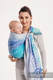 Ringsling, Jacquard Weave (100% cotton) - with gathered shoulder - SYMPHONY AURORA - long 2.1m #babywearing