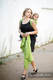 Baby Sling, Broken Twill Weave - Pistachio Summer - size M #babywearing