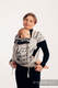 WRAP-TAI carrier Mini with hood/ jacquard twill / 96% cotton, 4% metallised yarn - SYMPHONY GLOWING DUST #babywearing