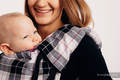 LennyUp Tragehilfe, Größe Standard, Köperbindung, 100% Baumwolle - ARCADIA PLAID (grad B) #babywearing