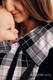 LennyUp Tragehilfe, Größe Standard, Köperbindung, 100% Baumwolle - ARCADIA PLAID (grad B) #babywearing