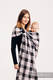 Chusta kółkowa, splot skośny, (100% bawełna), ramię bez zakładek - KRATA ARKADIA- standard 1.8m #babywearing