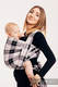Baby Sling, Twill Weave, 100% cotton,  ARCADIA PLAID - size L (grade B) #babywearing